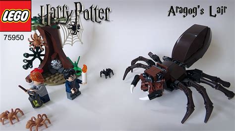 LEGO HARRY POTTER - Aragog's Lair - Set 75950 Speed Building Instructions - YouTube