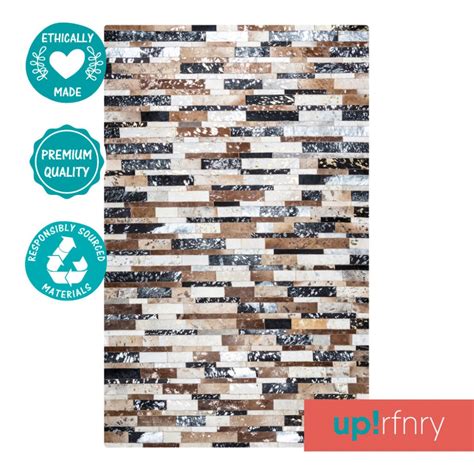 Faux Stone Pattern Rug | Area Rugs | Upcycle Refinery | Free Worldwide Shipping