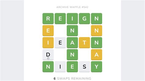 Every Wordle player should try Waffle, a daily word puzzle that's ...