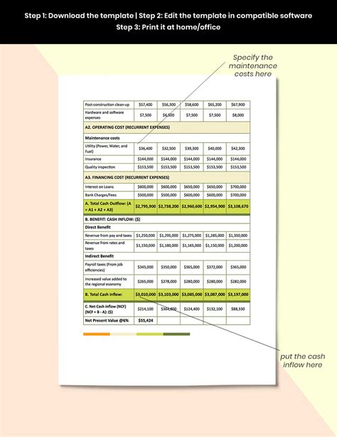 Construction Job Cost Analysis Template in Excel, PDF, Word, Google ...