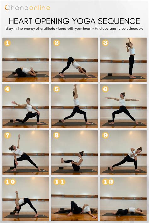 This heart opening gentle yoga helps overcome stress and busyness ...