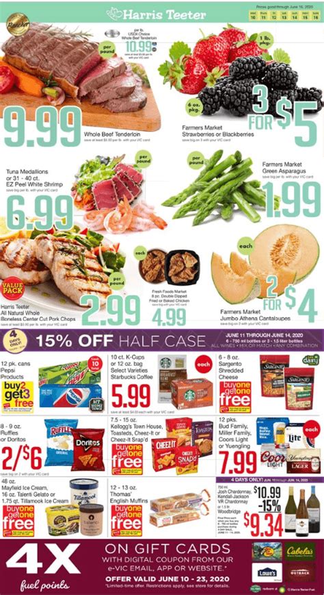 Harris Teeter Weekly Ad Jun 10 – Jun 16, 2020