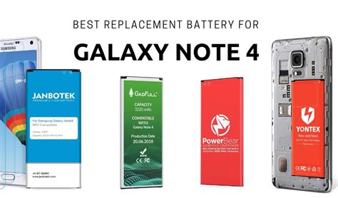 Best Galaxy Note 4 Battery Replacement | All Good Batteries