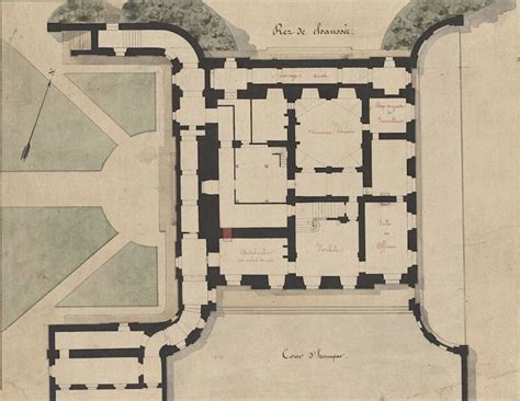 Plans du Petit Trianon (château)