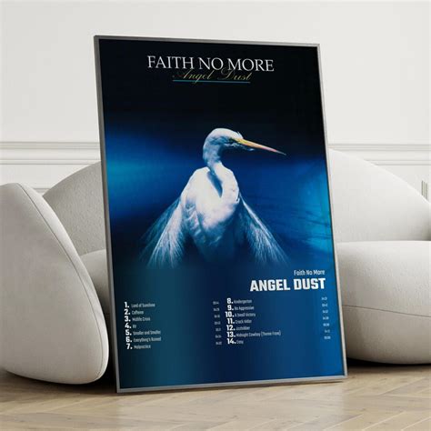 Faith No More Angel Dust Album Cover Poster Wall Art, Faith No More, Angel Dust - Etsy