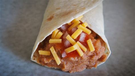 5-Ingredient Copycat Taco Bell Bean Burrito Recipe