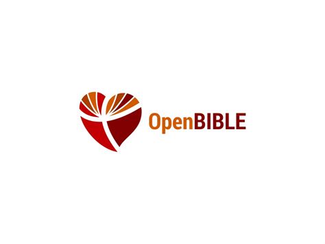 Open Bible logo design by Toni Zufic on Dribbble