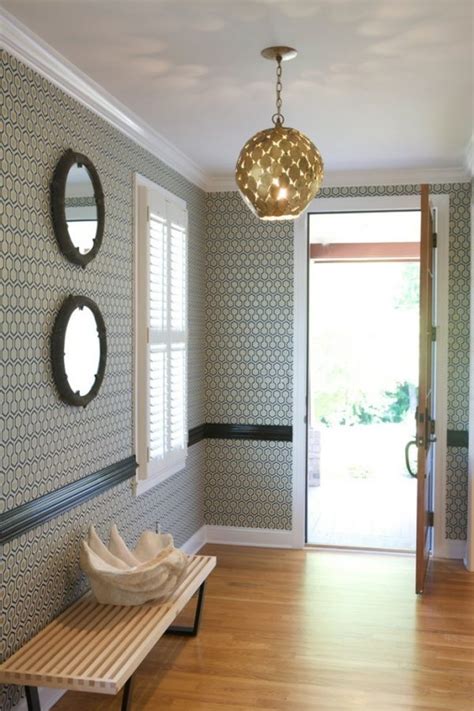 26 Hallway wallpaper decorating ideas - Little Piece Of Me