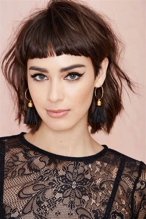 frange très courte 2016 - Recherche Google | Short hair with bangs, Cute hairstyles for short ...