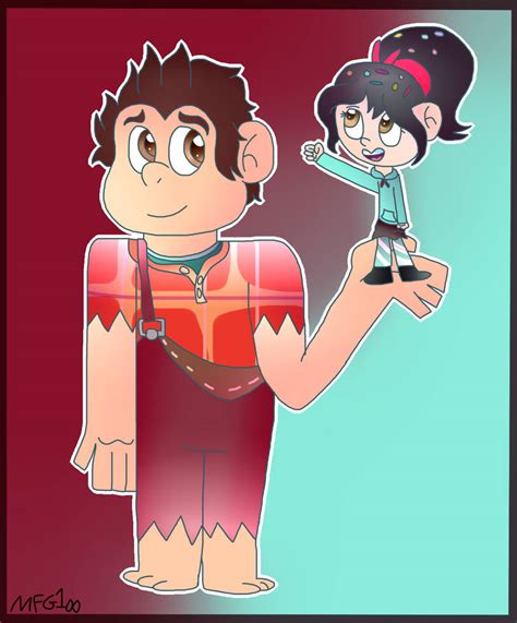 Ralph and Vanellope by MixelFanGirl100 on DeviantArt