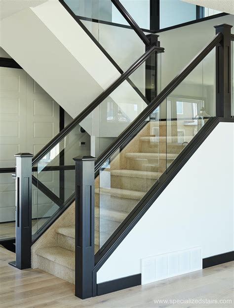 Modern Staircase Glass Railing Designs - Glass Designs