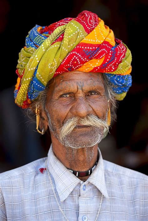 High Quality Stock Photos of "rajasthani turbans" in 2020 | Indian face, Old man portrait ...