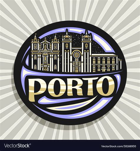 Logo for porto Royalty Free Vector Image - VectorStock