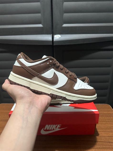 Nike Dunk Low Cacao Wow, Women's Fashion, Footwear, Sneakers on Carousell