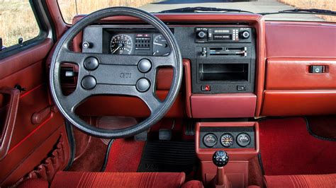 VW Rabbit 1980's interior. | Vw rabbit, 1980s interior, Rabbit