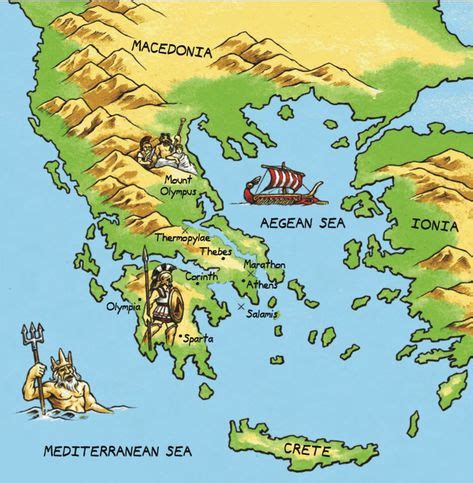 Alps Map Of Ancient Greece