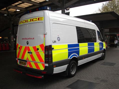 WP09AHZ L84 British Transport Police Mercedes Benz Sprinter Public Order Vehicle used by BTP ...