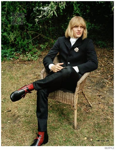 Ton Heukels Channels Rolling Stones' Brian Jones for British GQ Style