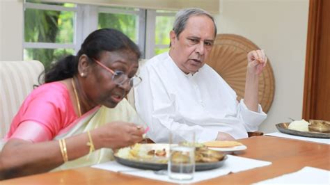 Presidential polls: NDA candidate Droupadi Murmu lunches with Odisha CM ...