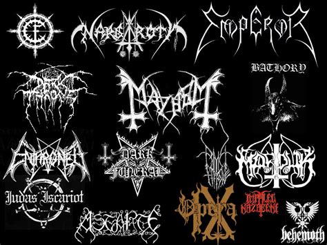 Black Metal Logos by krios3 on DeviantArt | Metal band logos, Metallic logo, Black metal