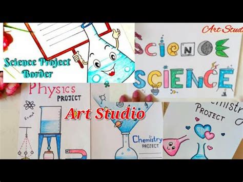 Science Title Design/Notebook,Assignment,Front page border designs ...