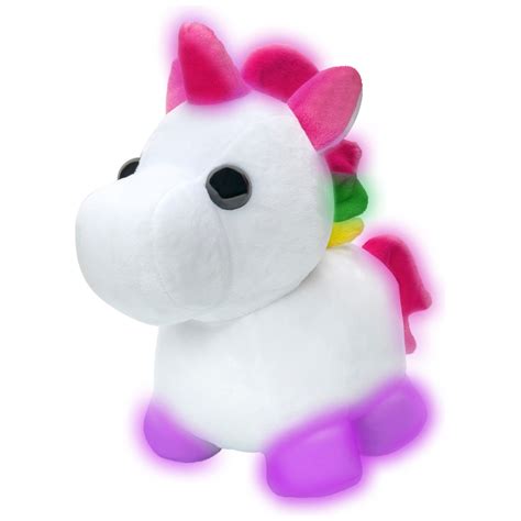 Adopt Me Neon Unicorn 30cm Plush | Smyths Toys UK