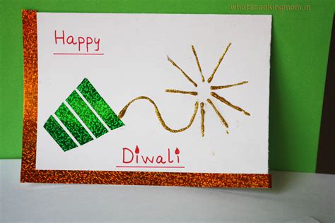 Handmade cards for Diwali | whats cooking mom