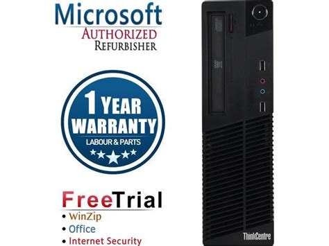 Refurbished: Lenovo Desktop Computer ThinkCentre M81 Intel Core i5 2nd ...