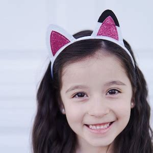 Gabby's Dollhouse Ears Headband White Cat Ears Cat - Etsy