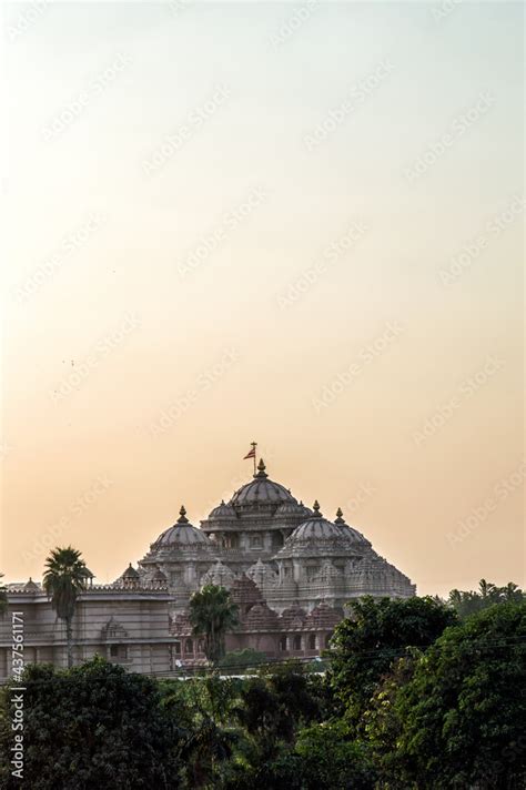 Akshardham Stock Photo | Adobe Stock