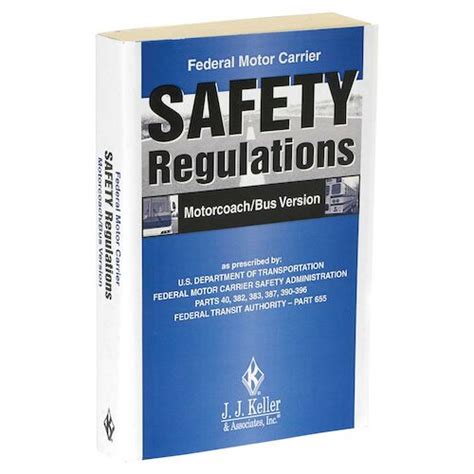 Federal Motor Carrier Safety Regulations Pocketbook - Motorcoach/Bus Version