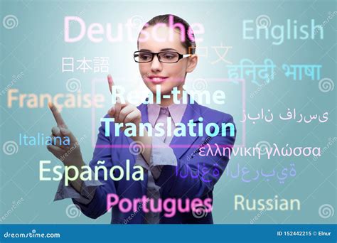 Concept of Online Translation from Foreign Language Stock Image - Image of dictionary, language ...