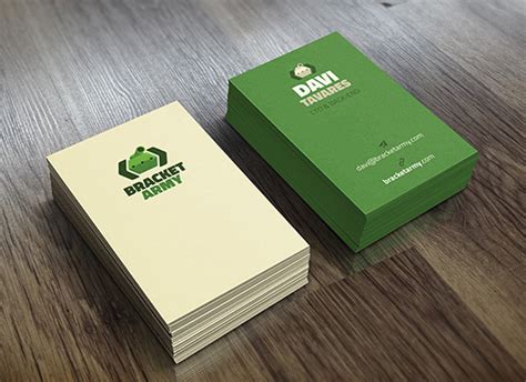 Bracket Army Business Cards - The Design Inspiration | Business Cards | The Design Inspiration