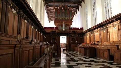 Chapel of Trinity College, Cambridge, viewed from the east.