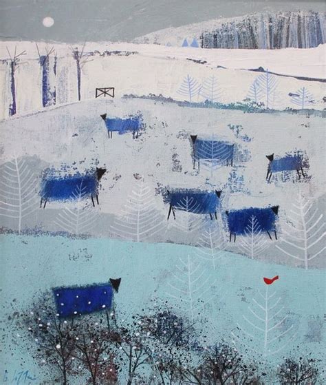 Winter Blues | Paintings & prints, Painting, Art