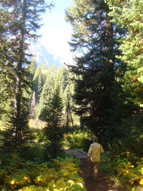 THE ROAD TAKEN : Hiking Jenny Lake: Sept 19