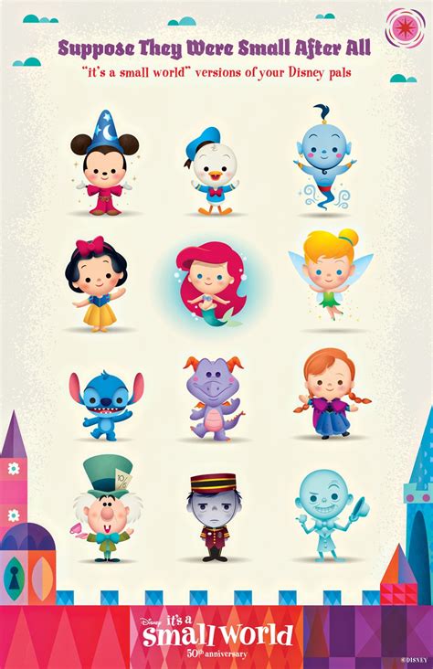 Check Out ‘it’s a small world’-Inspired Disney Parks Characters ...