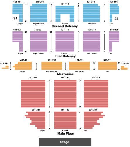 ppac seating chart | Brokeasshome.com