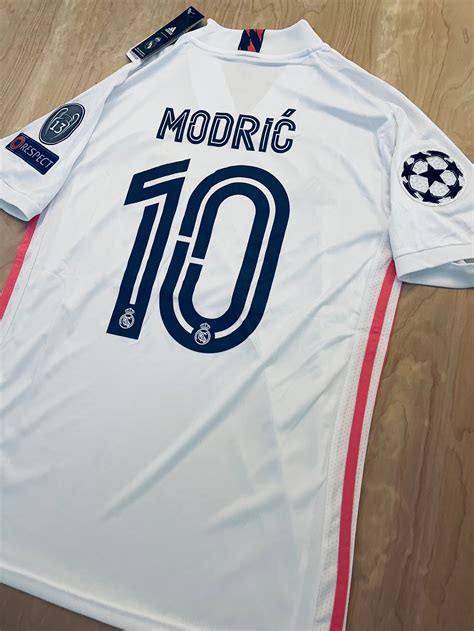 Modric 10 Real Madrid home soccer jersey 20/21 | Etsy