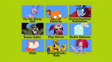 Shrek 2 DVD Menu Crossover (Version 2) by RedKirb on DeviantArt