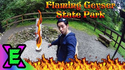 Flaming Geyser State Park - YouTube