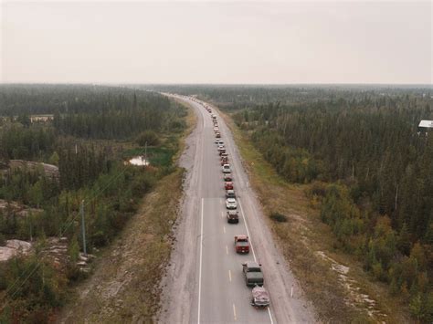 Out-of-control wildfires in Yellowknife, Canada, force 20,000 residents to flee