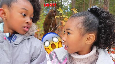 Left In The Woods 😱| Pretend play Lost w/ Sekora and Sefari - YouTube