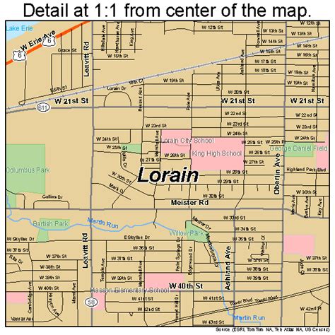 Lorain County Map