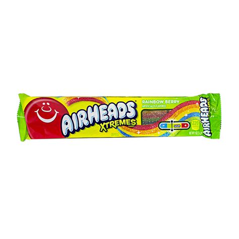 Wholesale Airheads Xtremes Rainbow Berry Candy - 2 oz. - Weiner's LTD