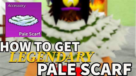 *FULL GUIDE* How to get Pale Scarf! (Blox Fruits) - YouTube