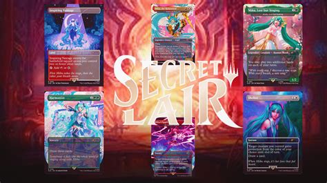 MTG New Hatsune Miku Secret Lair Drop