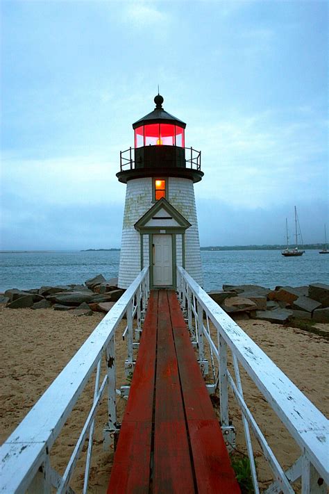 Brant Point Lighthouse, Nantucket, MA, USA | New england lighthouses ...