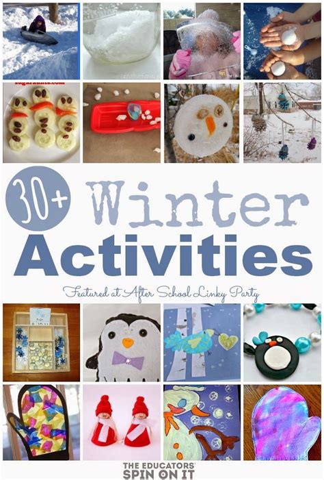 Winter Activities for School Ages | Winter activities, Winter activities for kids, School age ...