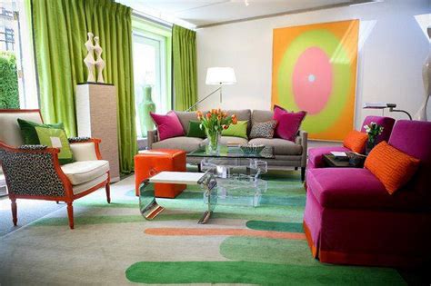 30 Examples of split complementary color scheme in Interiors